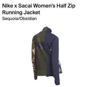 Nike | Tops | Nike X Sacai Half Zip Running Jacket | Poshmark